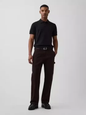 Klassischer Polo-Pullover