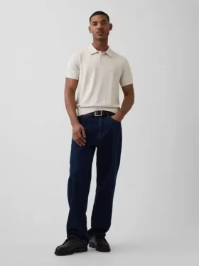 Klassischer Polo-Pullover