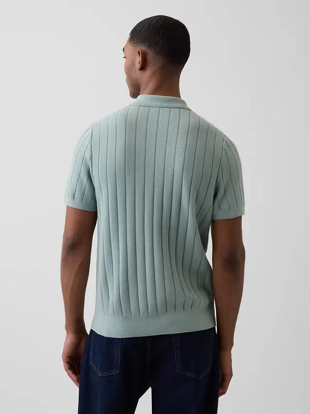 Klassischer Polo-Pullover