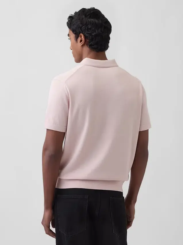 Klassischer Polo-Pullover