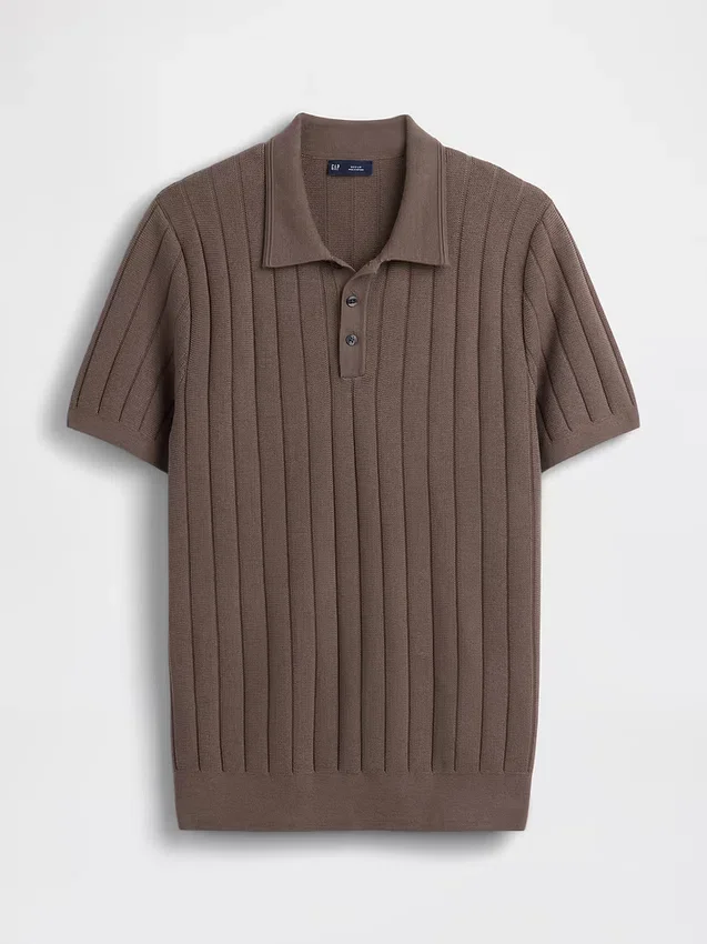 Klassischer Polo-Pullover