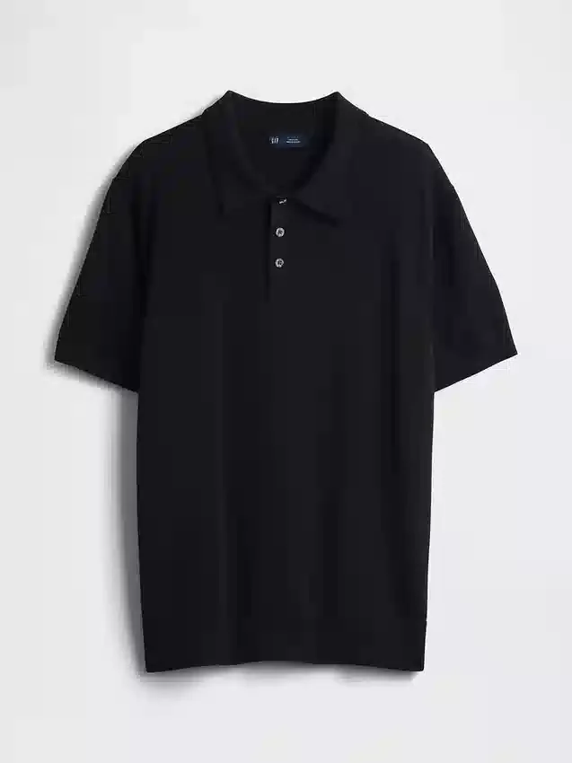 Klassischer Polo-Pullover