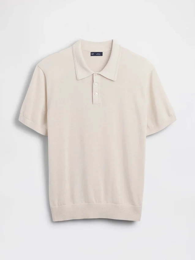 Klassischer Polo-Pullover