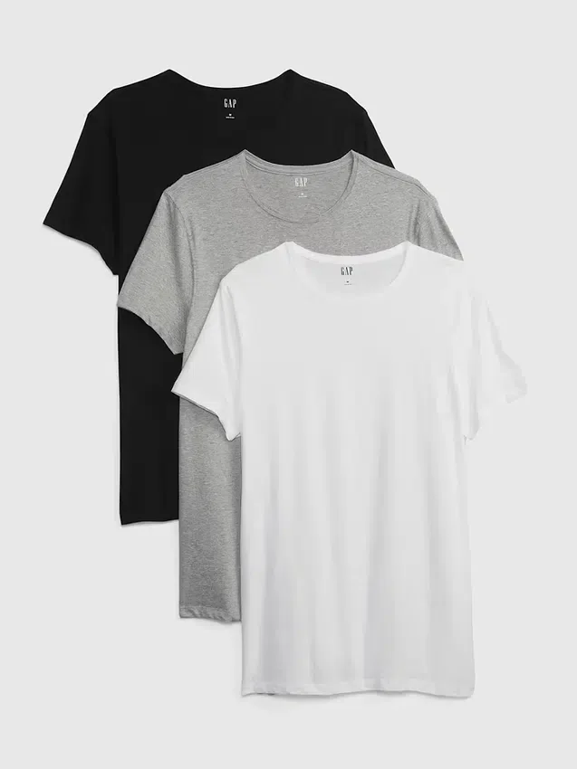 Klassisches T-Shirt (3er-Pack)