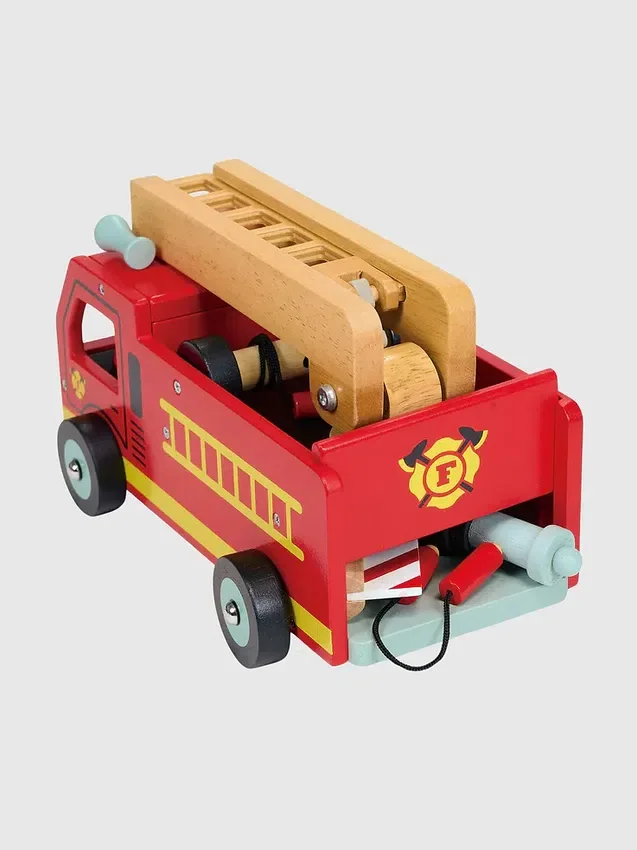 Kleiner Feuerwehrmann – Rotes Feuerwehrauto für Kleinkinder