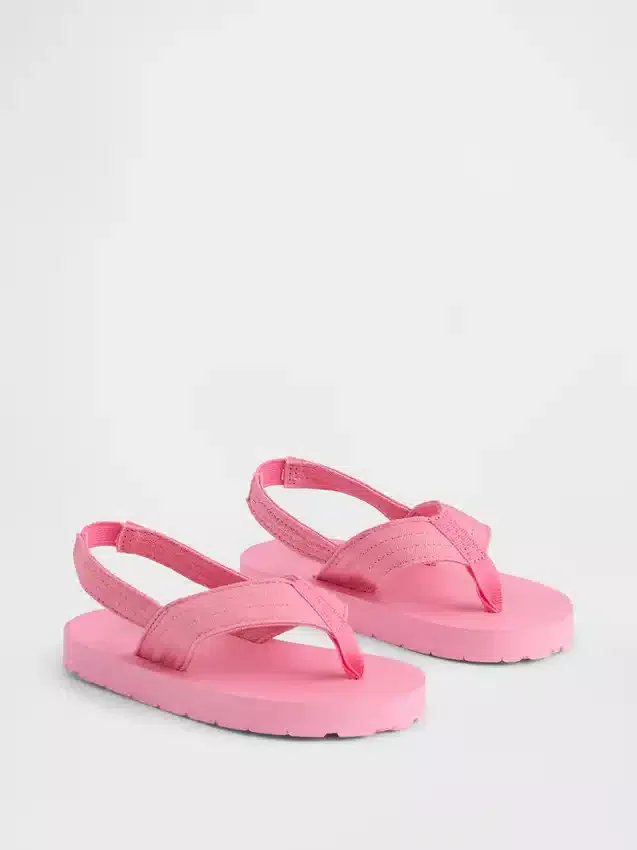 Kleinkind-Flip-Flops aus Canvas