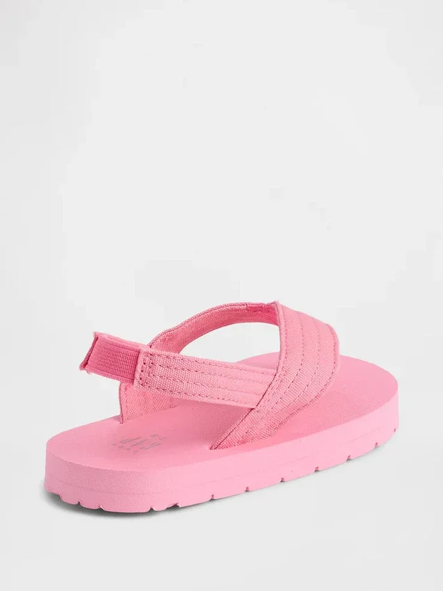 Kleinkind-Flip-Flops aus Canvas