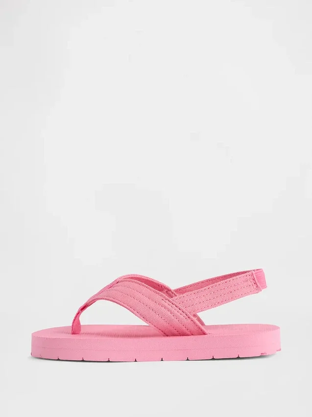 Kleinkind-Flip-Flops aus Canvas