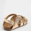 Kleinkind-Sandalen mit Metallic-Riemen