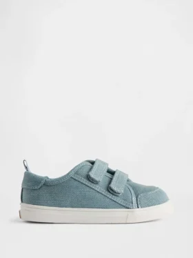 Kleinkind-Sneaker aus Canvas-Denim