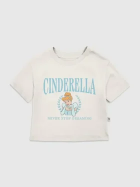 Kleinkind-T-Shirt „Cinderella“ im Collegiate-Stil