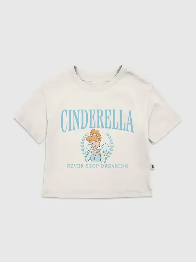 Kleinkind-T-Shirt „Cinderella“ im Collegiate-Stil
