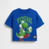 Kleinkind-T-Shirt mit übergroßem „Super Mario“-Aufdruck