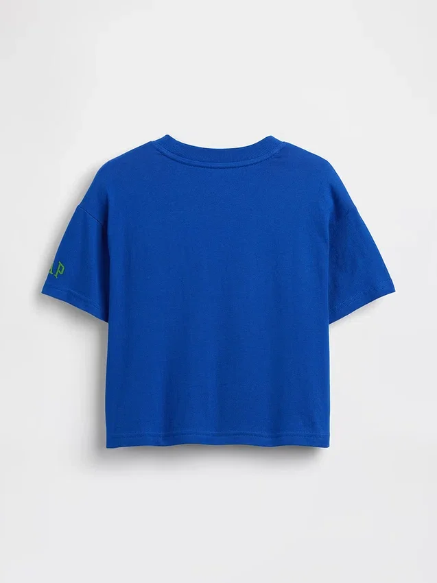 Kleinkind-T-Shirt mit übergroßem „Super Mario“-Aufdruck