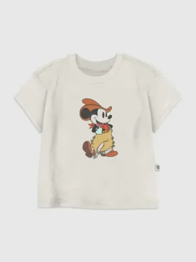 Kleinkind-T-Shirt mit „Mickey Mouse Cowboy“-Motiv