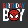 Kleinkind-T-Shirt mit „Spider-Man Birthday Boy“-Motiv