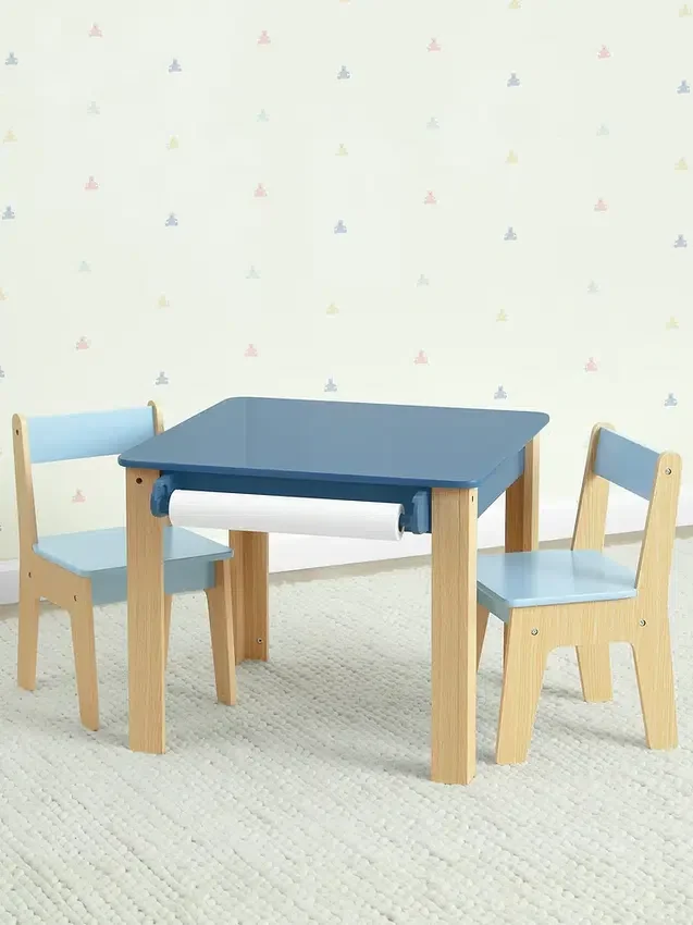 Kleinkind-Tisch- und 2-Stuhl-Set