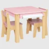 Kleinkind-Tisch- und 2-Stuhl-Set