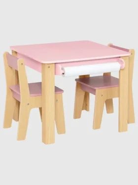 Kleinkind-Tisch- und 2-Stuhl-Set