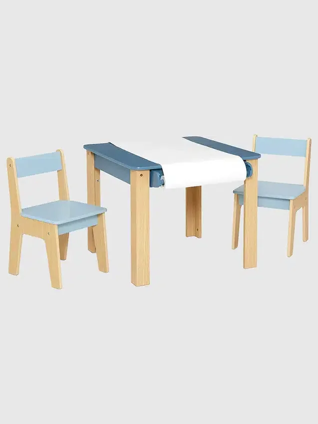 Kleinkind-Tisch- und 2-Stuhl-Set