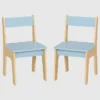 Kleinkind-Tisch- und 2-Stuhl-Set