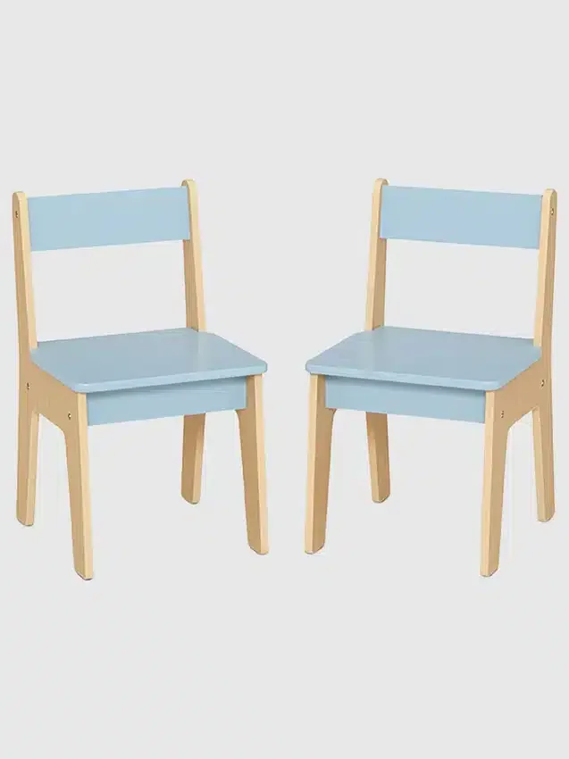 Kleinkind-Tisch- und 2-Stuhl-Set