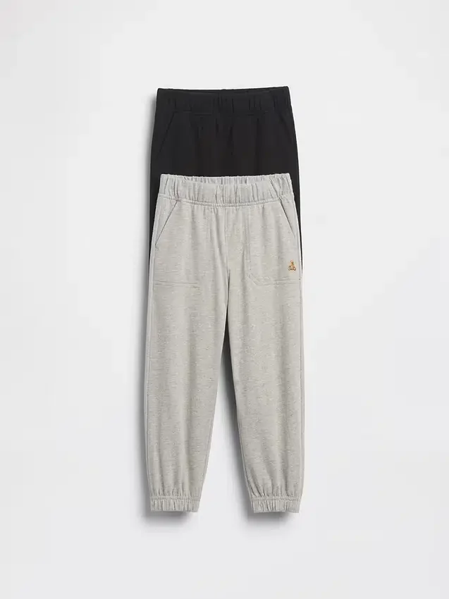 Kombinierbare Jogginghosen zum Hineinschlüpfen für Baby & Kleinkind (2er-Pack)