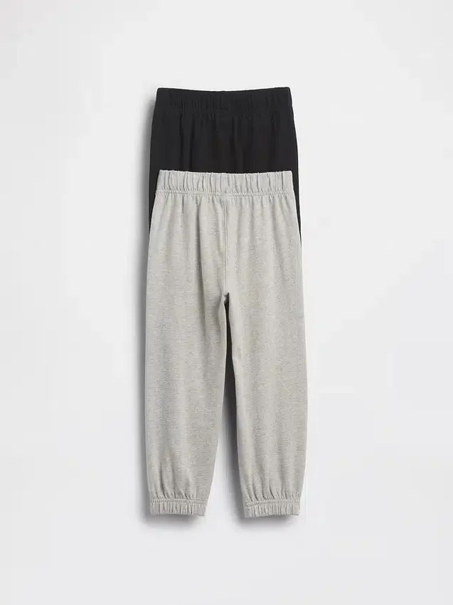 Kombinierbare Jogginghosen zum Hineinschlüpfen für Baby & Kleinkind (2er-Pack)