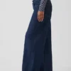 Kurvenbetonte, ultrasofte Baggy-Jeans mit mittlerer Leibhöhe