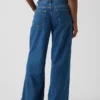 Kurvenbetonte, ultrasofte Baggy-Jeans mit mittlerer Leibhöhe