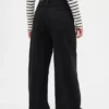 Kurvenbetonte, ultrasofte Baggy-Jeans mit mittlerer Leibhöhe