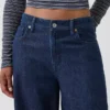 Kurvenbetonte, ultrasofte Baggy-Jeans mit mittlerer Leibhöhe