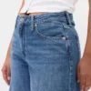 Kurvenbetonte, ultrasofte Baggy-Jeans mit mittlerer Leibhöhe