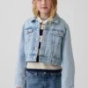 Kurze Jeansjacke für Kinder