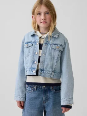 Kurze Jeansjacke für Kinder