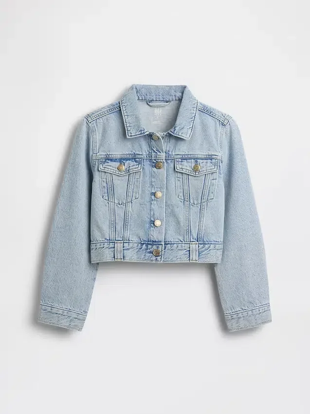 Kurze Jeansjacke für Kinder