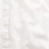 Kurzes Peplum-Oberteil mit Knopfleiste