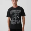 Led Zeppelin T-Shirt mit Grafik in lockerer Passform