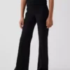 Leggings für Kinder mit umgeschlagenem Saum und ausgestelltem Bein