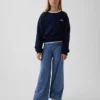 Leggings für Kinder mit weitem Bein und umgeschlagenem Bund