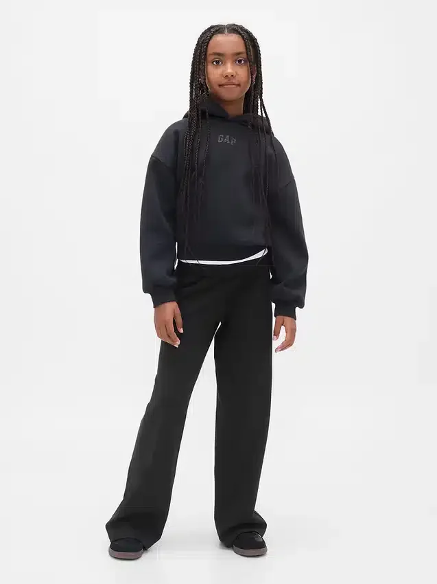 Leggings für Kinder mit weitem Bein und umgeschlagenem Bund