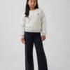 Leggings für Kinder mit weitem Bein und umgeschlagenem Bund
