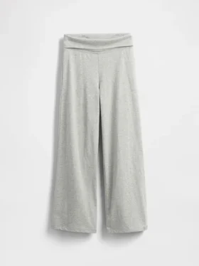 Leggings für Kinder mit weitem Bein und umgeschlagenem Bund