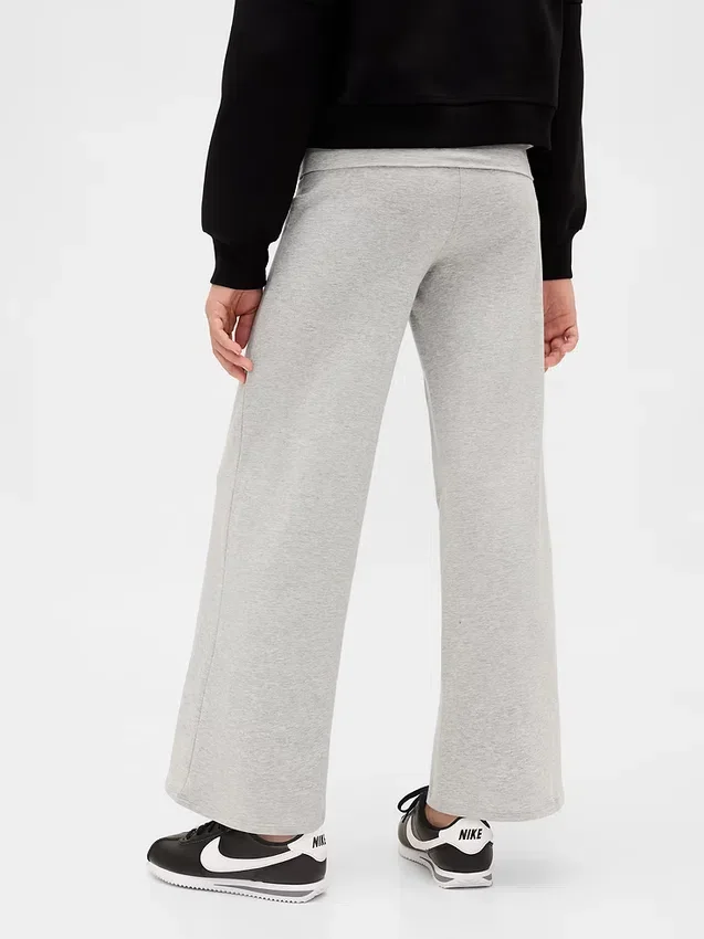 Leggings für Kinder mit weitem Bein und umgeschlagenem Bund
