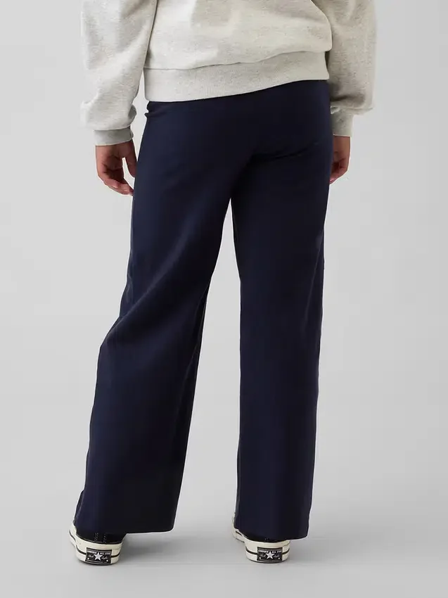 Leggings für Kinder mit weitem Bein und umgeschlagenem Bund