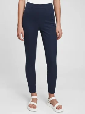 Leggings mit hoher Leibhöhe und Bi-Stretch