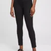 Leggings mit hoher Leibhöhe und Bi-Stretch