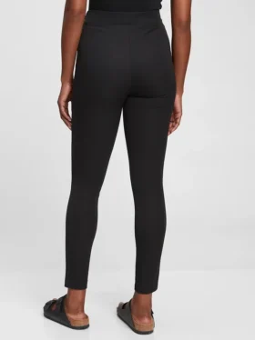 Leggings mit hoher Leibhöhe und Bi-Stretch