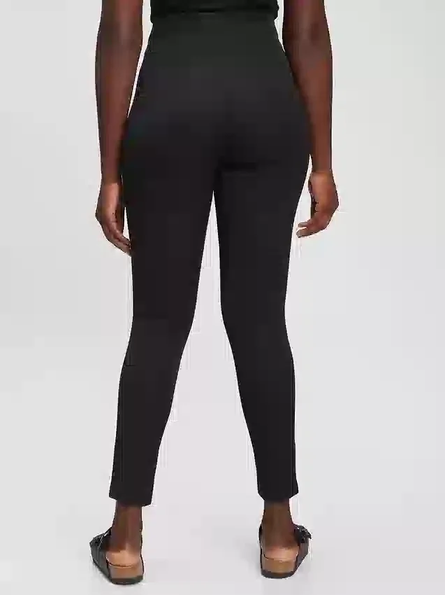 Leggings mit hoher Leibhöhe und Bi-Stretch