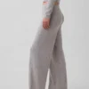 Leichte CashSoft-Pointelle-Herz-Pyjama-Hose